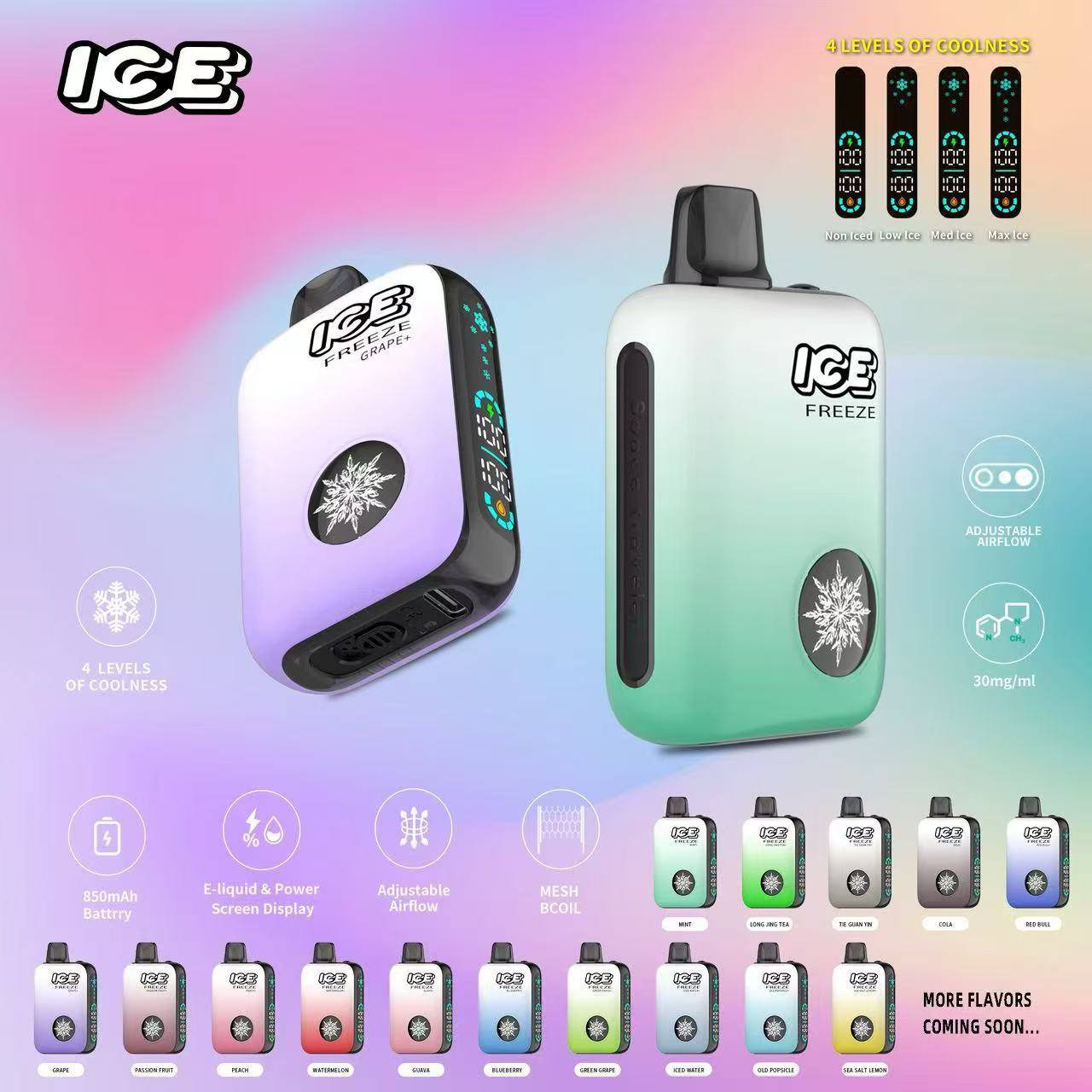 ICE10000口拋棄式-地表最強拋棄式 (即將上市)