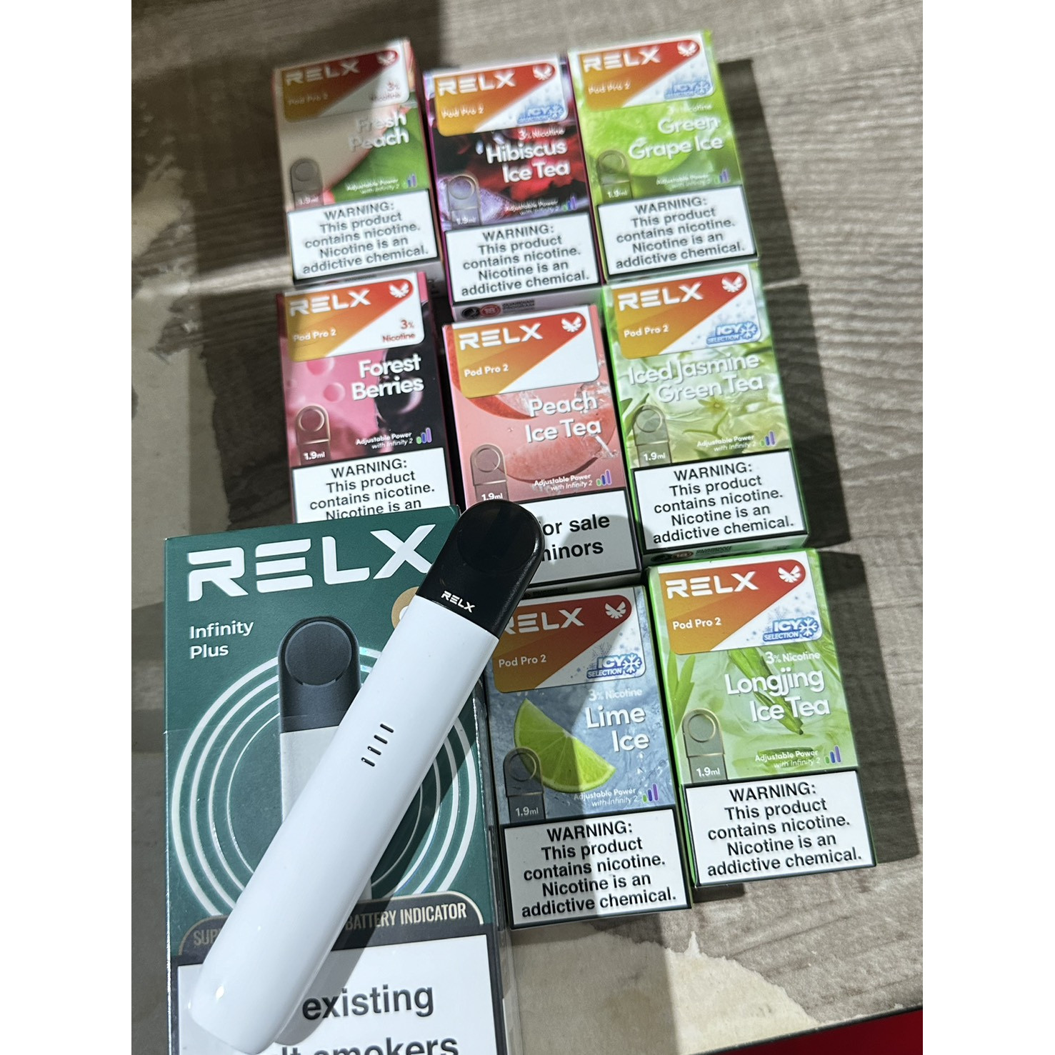 Relx Infinity 2 Plus悅刻無限六代彈(單顆裝)十顆送隨機五六代通用主機1